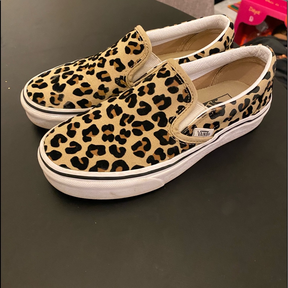 Womens cheetah vans